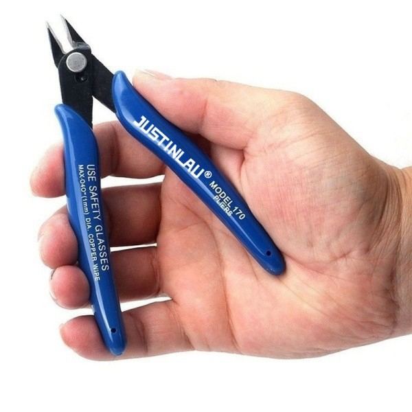 Diagonal tang karbon stål tang elektrisk tråd kabel kutter kutte side kutter spyling tang nipper hånd verktøy