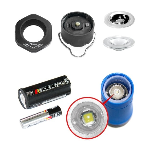 Ultra Ljus Portabel Multifunktioner Batteri Zoombar Blinkande Camping Lantern