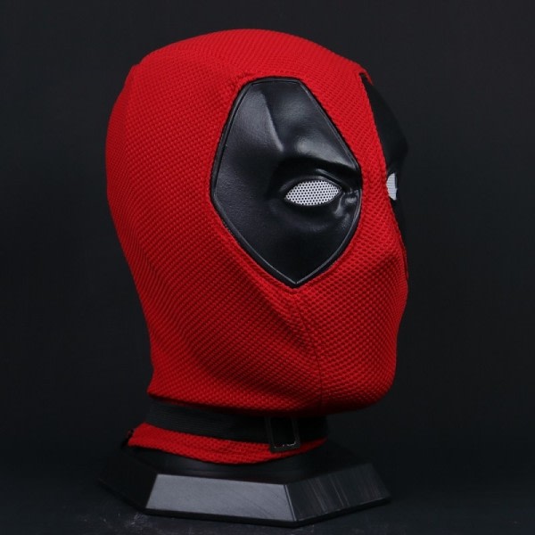 Wade Winston Wilson Cosplay Nylon Mask Huvudbonader Stickad Bomull Mesh Hjälm Halloween Party