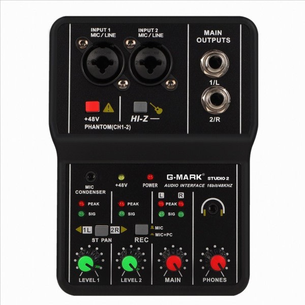 Lyd Mixer Studio Power Lyd Effekter Interface Musik Til Live Show Omkodning Stage Party