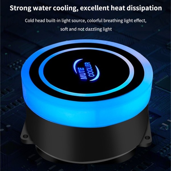 Vatten Kylare Cpu Fläkt 120mm 240mm 360mm CPU Kylare RGB Integrerad Radiator Processor Kylare