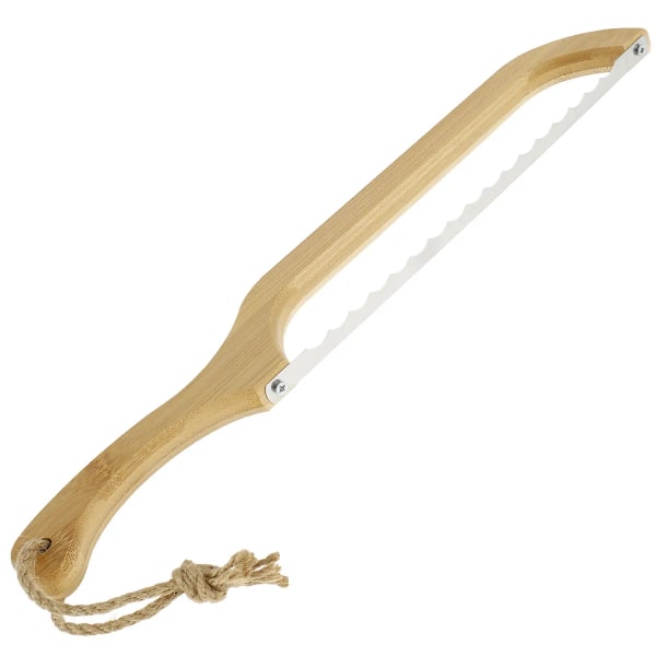 Bröd Kniv Tårta Skärning Kniv Mångsidigt Baguette Cutter Rostfritt Stål Limpa Bröd Skärare