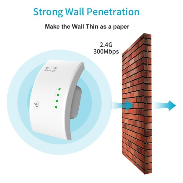 Wifi Rekkevidde Repeater Wi-Fi Forsterker Hjem Nettverk Extender Wi-Fi AP Modus Extender