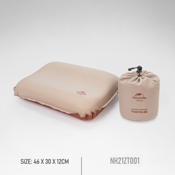 Camping pude svamp oppustelig pude Ultralight bærbar sove pude