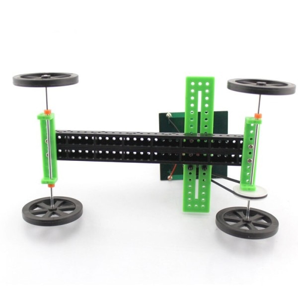 Kids Creative DIY Solar Energy Vitenskap Eksperiment Puslespill Montering Kit Mote Mini Leketøy