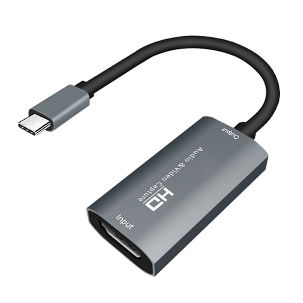 Video Optager Boks Bærbar HDMI-kompatibel To Type C 1080p Audio Undervisning Grabber Video Capture Card