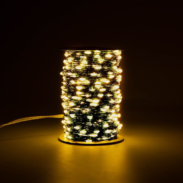 Vihreä kaapeli 1000 LED jono valot 100m joulu keiju valot