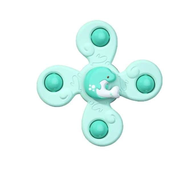 Montessoris Baby Bad Leksaker För Barn Pojkar Bad Vatten Spel Barn Sugkopp Spin Skallror Bringningar