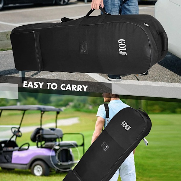Mjuk Golf Rese väskor Med Hjul Large Capacity Aviation väska