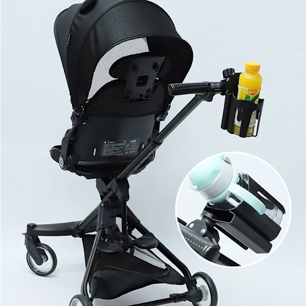 Baby klapvogn vand kop holder med mobil telefon holder