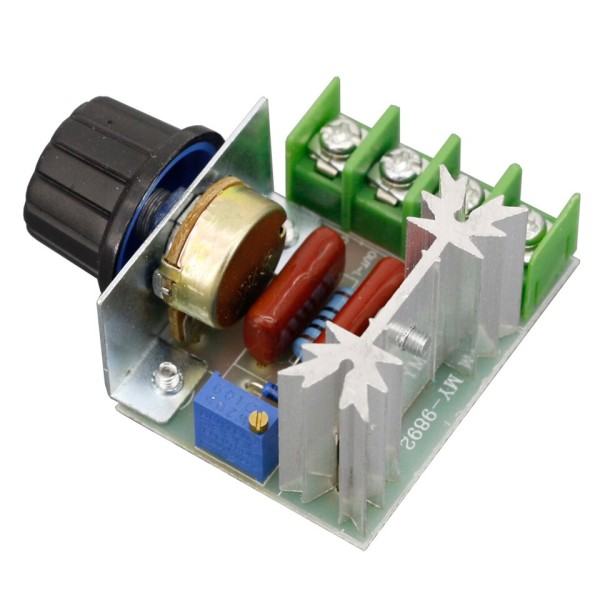 Spänning Regulator 2000 Watt AC 50 - 220 Volt Dimmer SCR Power Regulator Motor Speed Controller