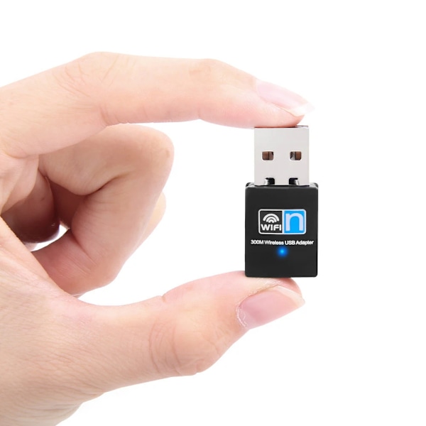 Mini USB Wifi Adapter 300Mbps Nätverk Kort USB2.0 Wi-fi Ethernet Wifi Dongle