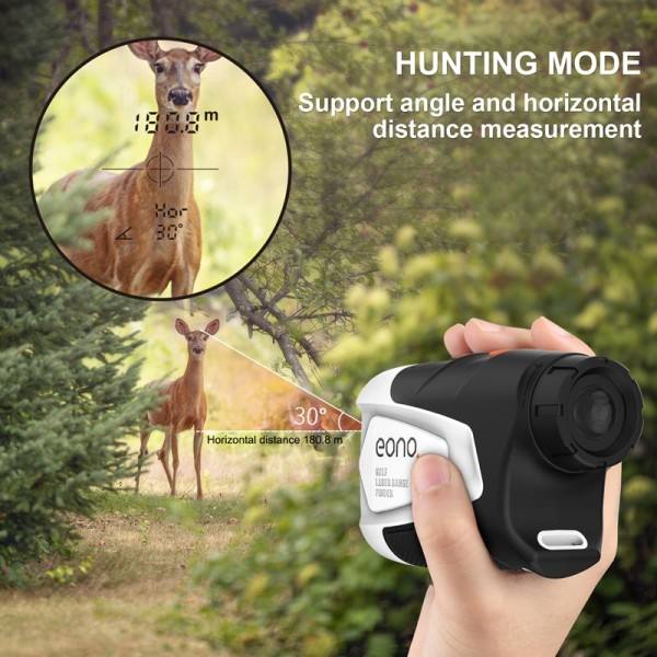 Golf Rangefinder 600M/Yard Digital Laser Rangefinder Teleskop Høj Nøjagtighed Afstand Meter