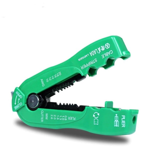 Multifunktion wire kutter kabel stripper line wire stripping crimp værktøj mini bærbart hånd værktøj