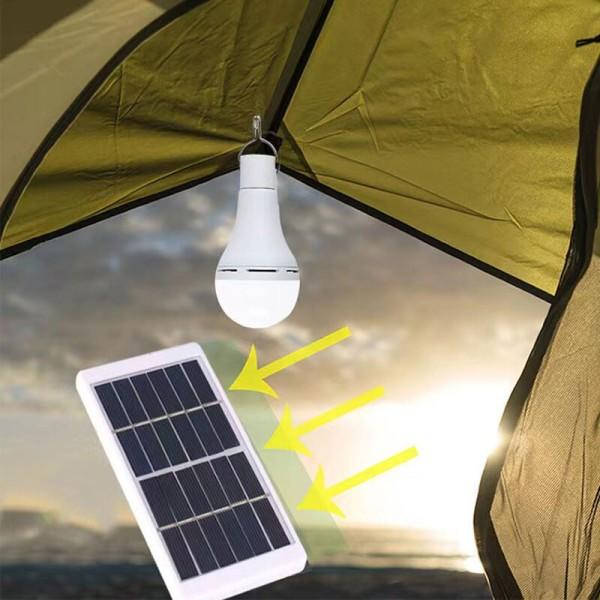 LED aurinko lamppu polttimo ulko vedenpitävä kannettava aurinko puutarha riippuva valo