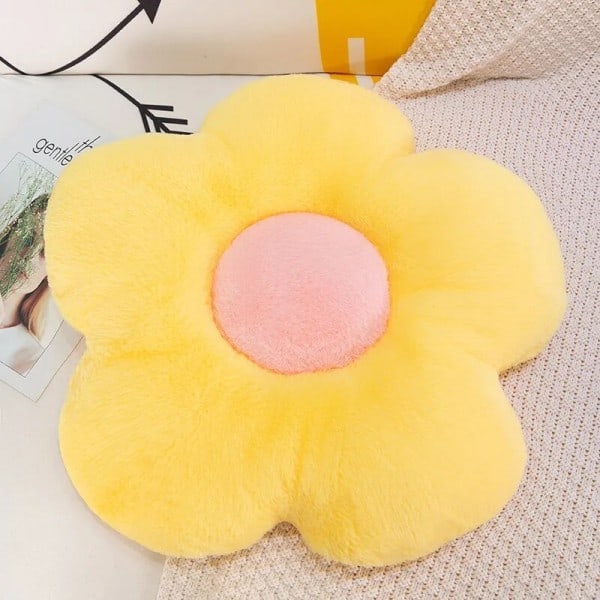 Plysj Leker Fylt Daisy Blomst Sete Pute Solsikke Shape Barn Jente Soverom Sete Pute