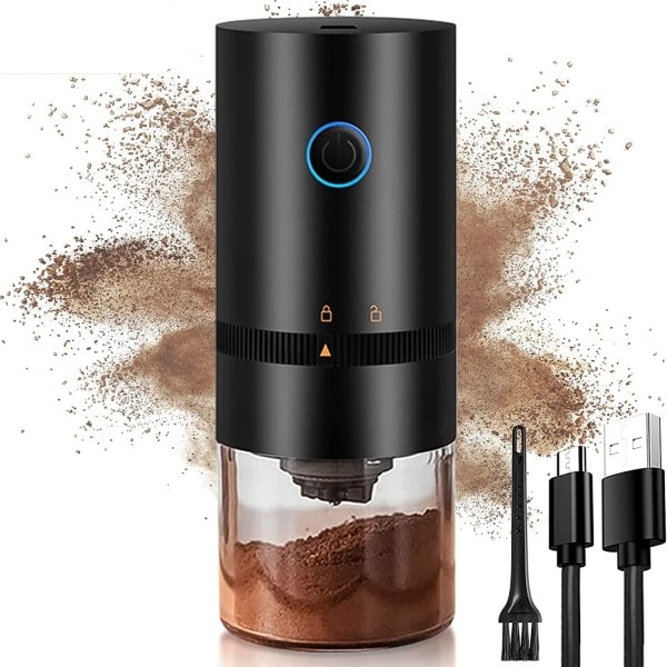Kaffe kværn TYPE-C USB Opladning Professionel Keramisk Kværn Kerne Kaffe Bønner Mølle kværn