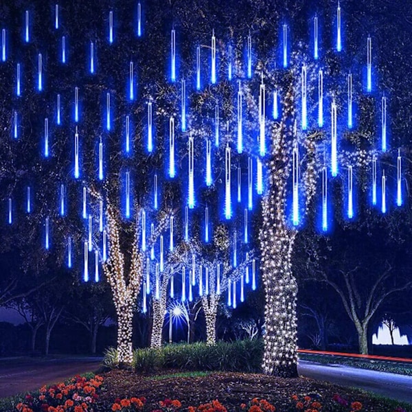 LED Meteor Dusj Regn Lys Vanntett Fallende Regndråpe Even Snor Lys til jul