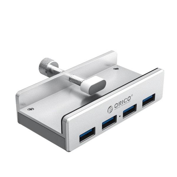 4 USB 3.0 HUB med strømforsyning Super høyhastighets utvidelse 5GBPS data overføring egnet for bærbar PC