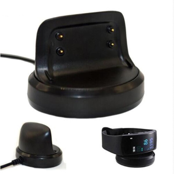 USB Dokk lader adapter for Samsung Galaxy Gear Fit Smart armbånd armbånd lade kabel ledning stativ