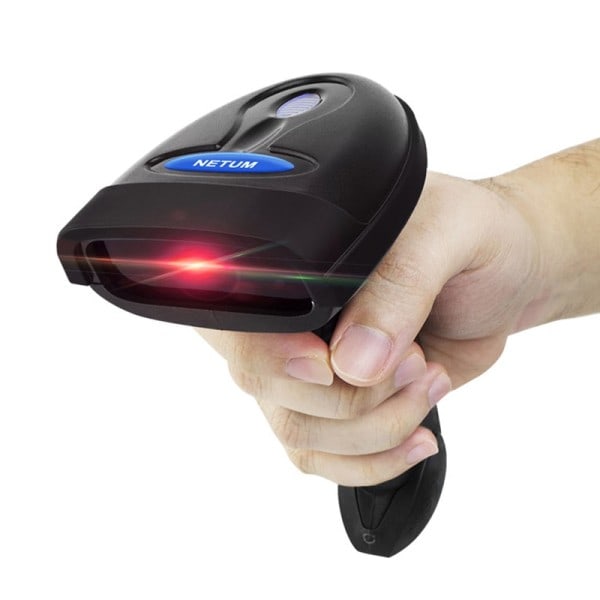 Håndholdt Wirelres Stregkode Scanner OG NT-1228BL Bluetooth 1D/2D QR Stregkode Reader