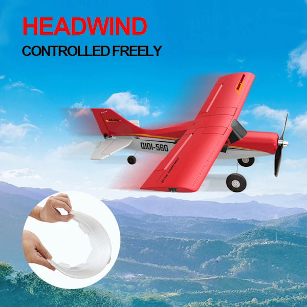 Moore M7 Offroad RC Plane 4CH Brushless Fjärrkontroll Flygplan Fixed Wing Flygplan Modell leksak