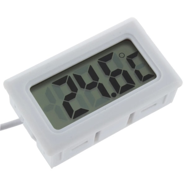 Professionell Mini LCD Digital Termometer Akvarium Bil Vatten Bad Temperature Tester Detektor Monitor Inbäddad Temperatur Sensor