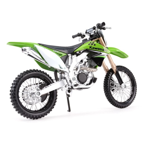 Kawasaki KX 450F Green Die Cast Kjøretøy Samlerobjekt Hobbyer Motorsykkel Modell Leker