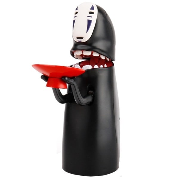 Spirited Away Kaonashi No-face Piggy pankki lelu automaattinen syöty kolikon pankki