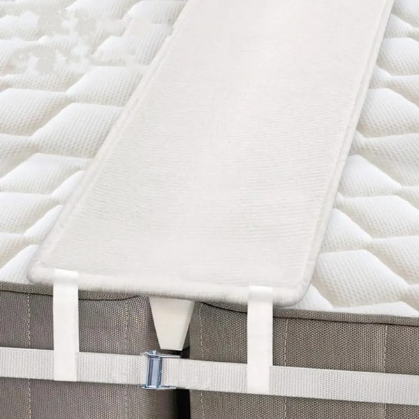 Polyester fiber säng bro kontakt tvilling till kung omvandlare kit med justerbar rem