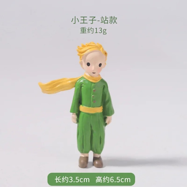 Mini Harpiks Lille Prins Figuriner Fe Tegnefilm Model Rose Action Ræv Figurer