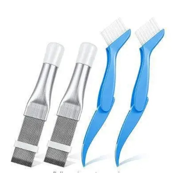 Ilmastointi Fin Cleaning Tool Home Cleaning Tool Cil Comb A/c Hvac Lauhdutin Jäähdytin Universaali Taittuva harja puhdistus työkalu