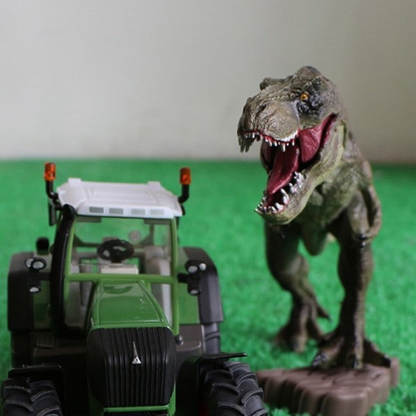 Jurassic World Park Tyrannosaurus Rex Dinosaur Modell Leker Dyr Plast Pvc Action Figur Leetøy