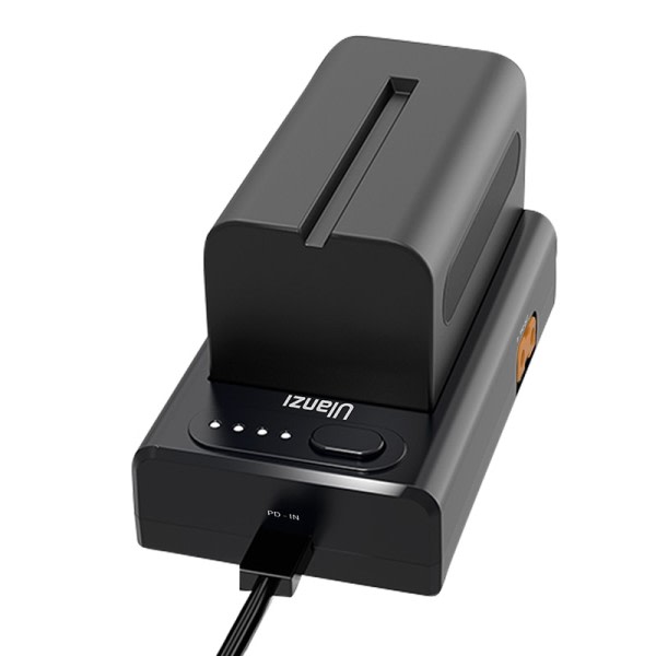22W PD QC Rask lader for Sony NP-F550 NP-F750 NP-F970 Multi Batteri lader