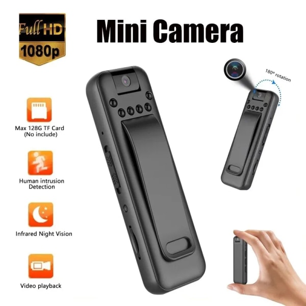 Multi funksjon Sport DV Kamera Stemme Video opptaker Mikro Cam Klipp Body Kamera