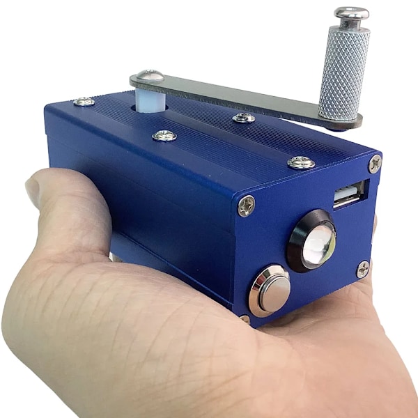 Bärbar Multifunktion Nödläge Överlevnad Hand Vev Ladda Generator