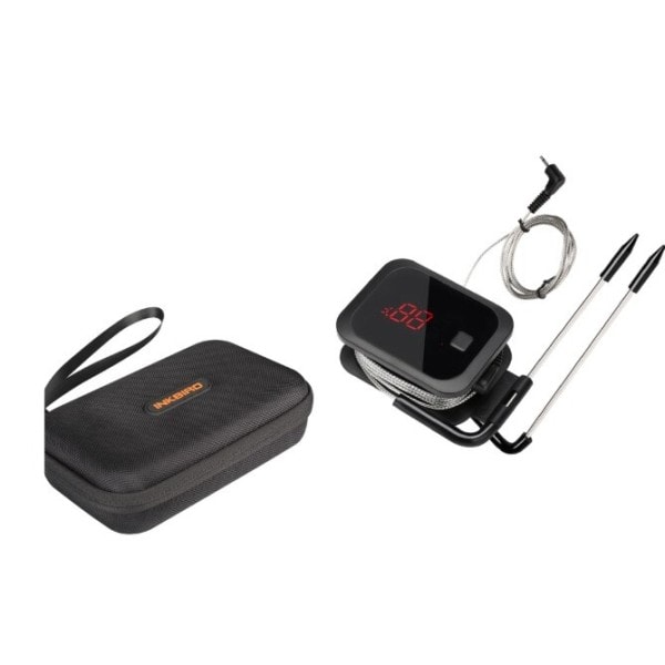 Lämpömittari Ruoka Ruoanlaitto Bluetooth Langaton BBQ Lämpömittari IBT-2X Kaksoisanturi ja ajastimella
