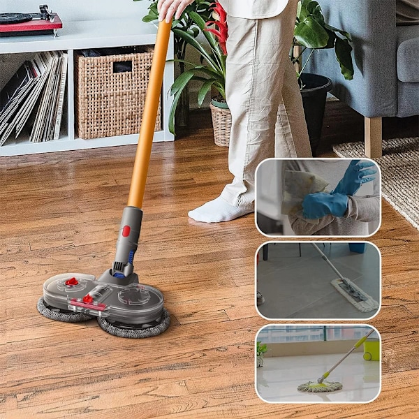 Elektrisk mopp hode børste Med vann tank for Dyson V7 V8 V10 V11  støvsuger erstatning renser tilbehør