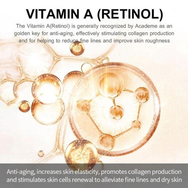 20g Firming Lifting Retinol Ansiktskräm Anti-aging Ta bort rynkor fina linjer blekning