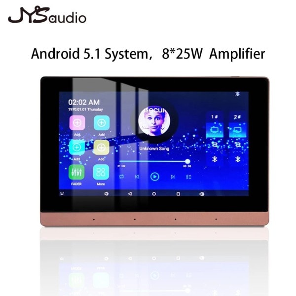 Smart Home Theater Lyd Forstærker WiFi Bluetooth In-wall Android Musik Panel Stereo Mini Loft Højttaler Set Hotel Bolig