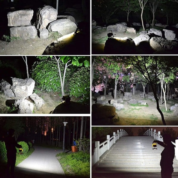 50W Flood Light Utomhus Portabel LED Reflektor Spotlight Laddningsbar Projektor Floodlight