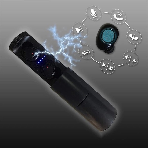 Bluetooth Headset 5.0 Mat Business Stereo Roterende Opladning Bin Trådløst Bluetooth Headset