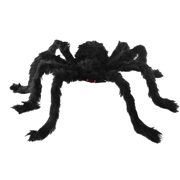 Kauhu Jättiläinen Musta Pehmo Hämähäkki Halloween juhlat koristelu rekvisiitta Lapset Lapset lelut