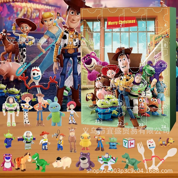 Star Wars Yoda Barn Blind Eske Overraskelse Gave Jule Advent Kalender