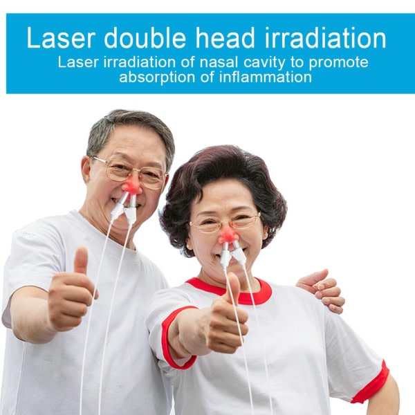 Öron laser terapi bestrålning laser fysioterapi öronpropp otit media dövhet