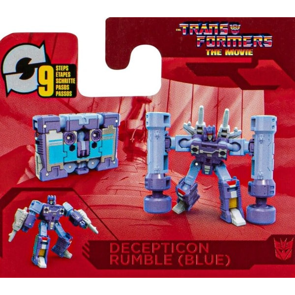 Transformers Studio Serie Core Rumble Blå Kassett Tape Action Figurer Modell Leketøy