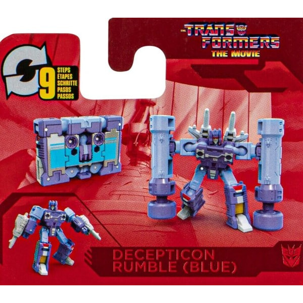 Transformers Studio Serie Core Rumble Blue Kassette Tape Action Figurer Model Legetøj