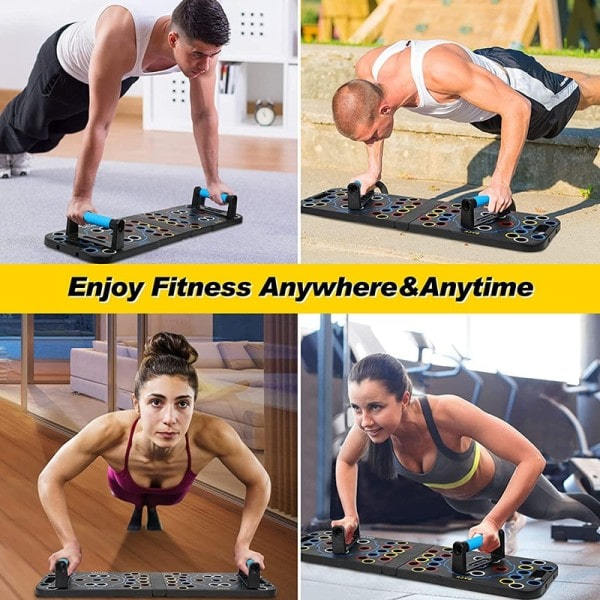 56-in-1 Push Up board isompi koko monitoimi taitettava työntö ylös tanko kannettava työntö ylös kahvat