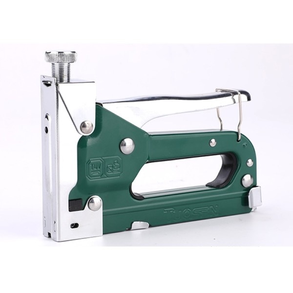 3 i 1 Manuell Tung Hånd Spiker pistol 6" Stål Møbler Stiftemaskin For innramming stifter
