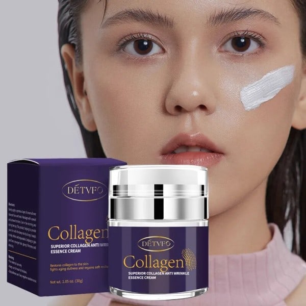Ansigt creme Collagen ansigtscreme Fugtgivende og forskønnende ansigtsbehandling hudpleje produkt